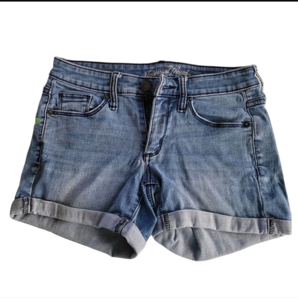 Universal Thread Light Blue Denim Shorts Size 25 - Picture 1 of 6